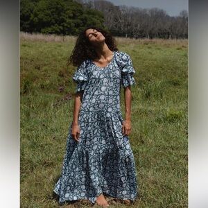 Daughter of India Savana Gown forest